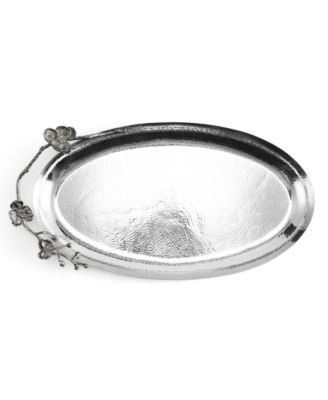 Black Orchid Large Oval Platter