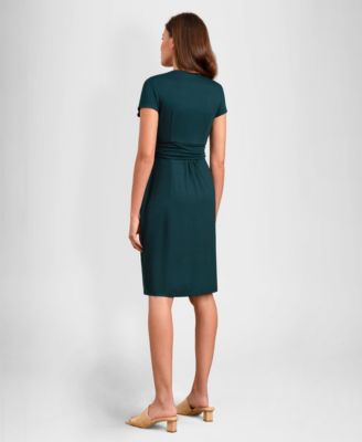 Seraphine Women's Maternity Nursing Short Sleeve Dress - Emerald Green -  Macy's