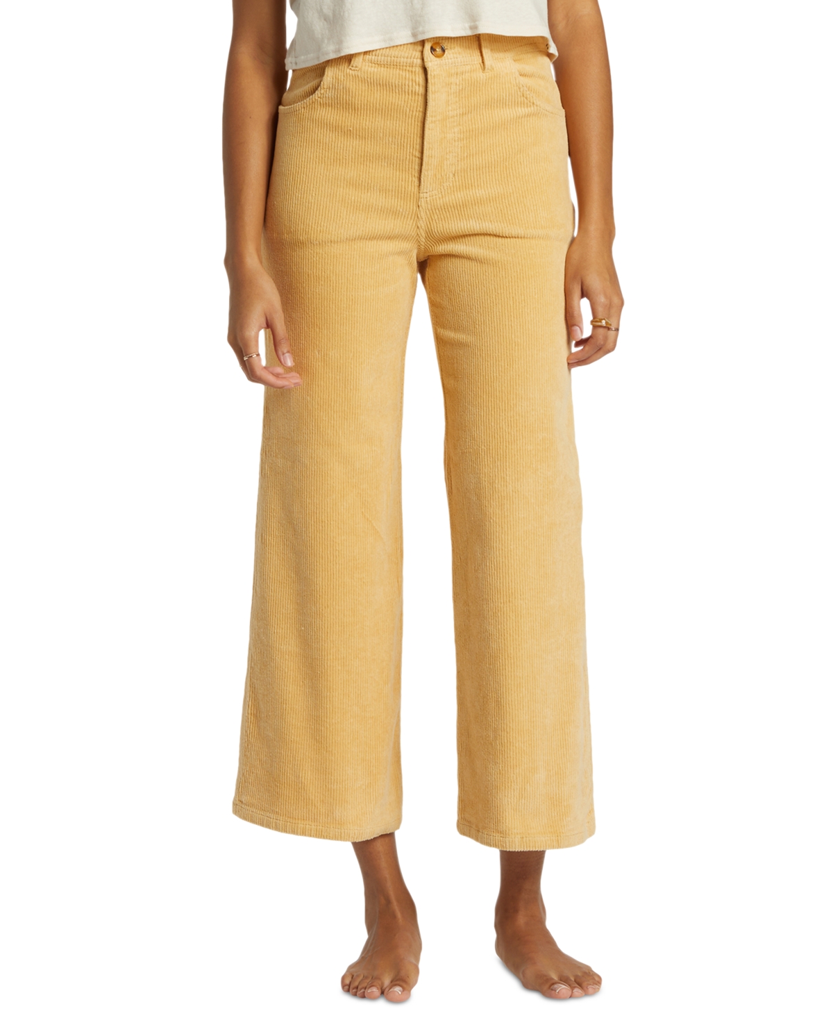 Juniors' Be Free Corduroy Pants - Hemp