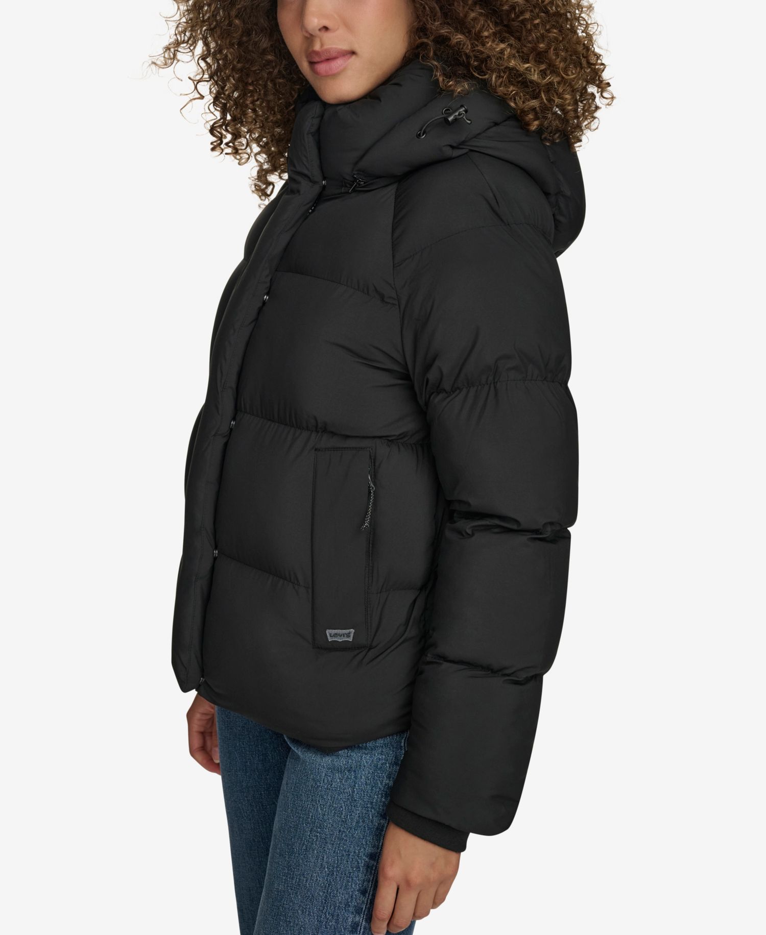 Women's Quilted Hooded Puffer Jacket