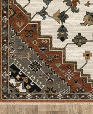 Oriental Weavers Keira Kei03 Rug Collection In Rust