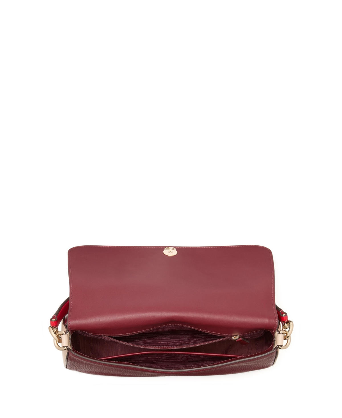 Kate Spade New York Hudson Colorblocked Pebbled Flap Shoulder Bag