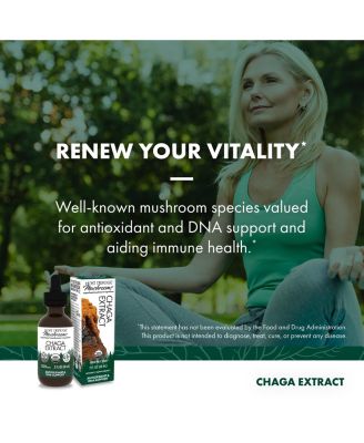 Chaga Extract - Immune System Support Supplement - Chaga Mushroom for Antioxidant Activity Support - Liquid Dietary Mushroom Supplement