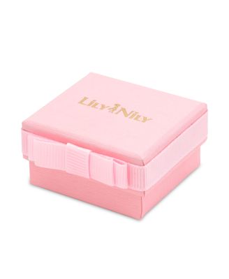 Girls Bow Twist Studs