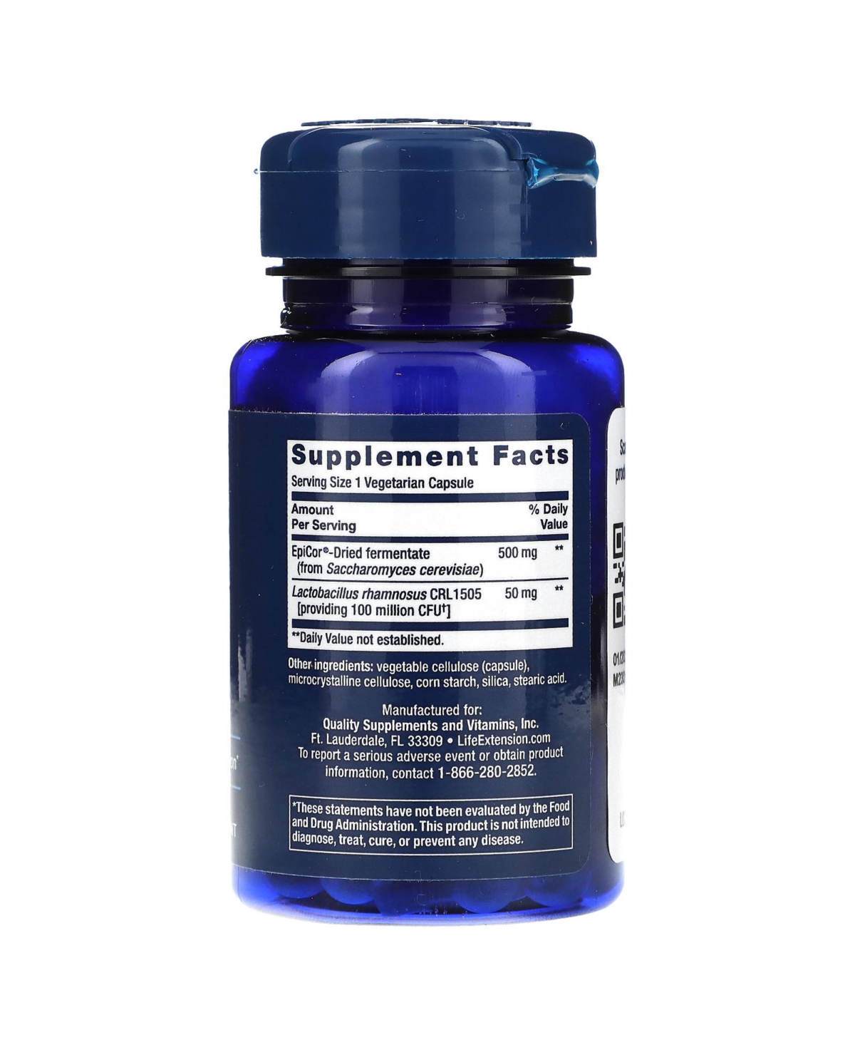 Life Extension Florassist Probiotic Immune & Nasal Defense - Vegetarian Capsules