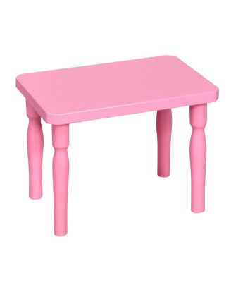 30-Key Wood Toy Kids Grand Piano with Bench & Music Rack-Pink