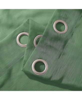 Melrose Semi Sheer Window Panel Set, 110" W x 84" L