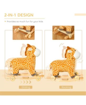 Durable Baby Rocking Horse for Children Aged 3 to 6 Years Safe and Fun Ride-On Toy