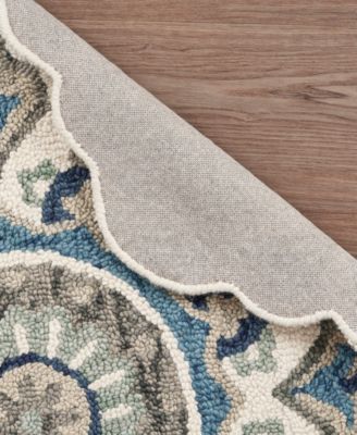 Radiance RDC-094 6' x 6' Round Area Rug