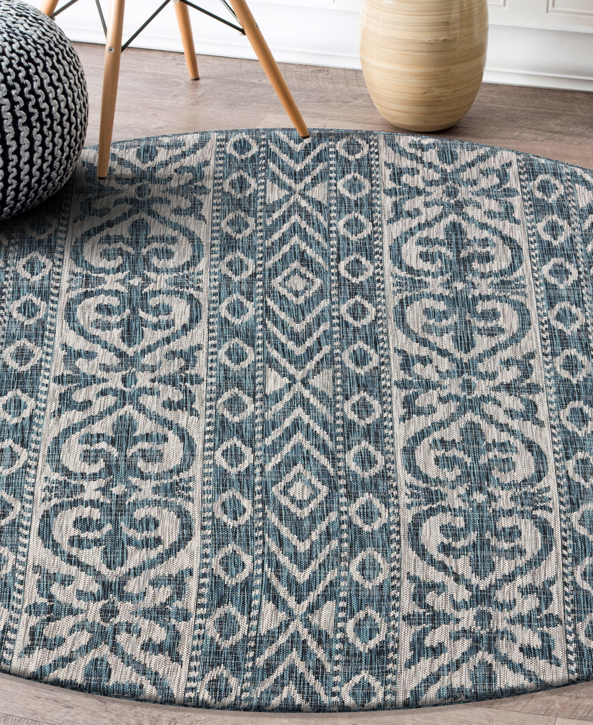 Closeout! Lr Home Sunny SUNSH81250 x Outdoor Area Rug - Green