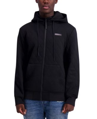 Mens slim fit zip hoodie online