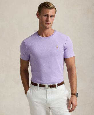Men's Custom Slim-Fit Soft Cotton T-Shirt