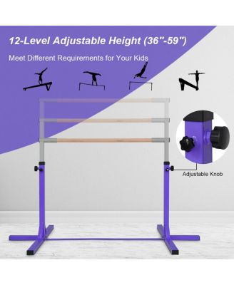 Adjustable Gymnastics Horizontal Bar for Kids