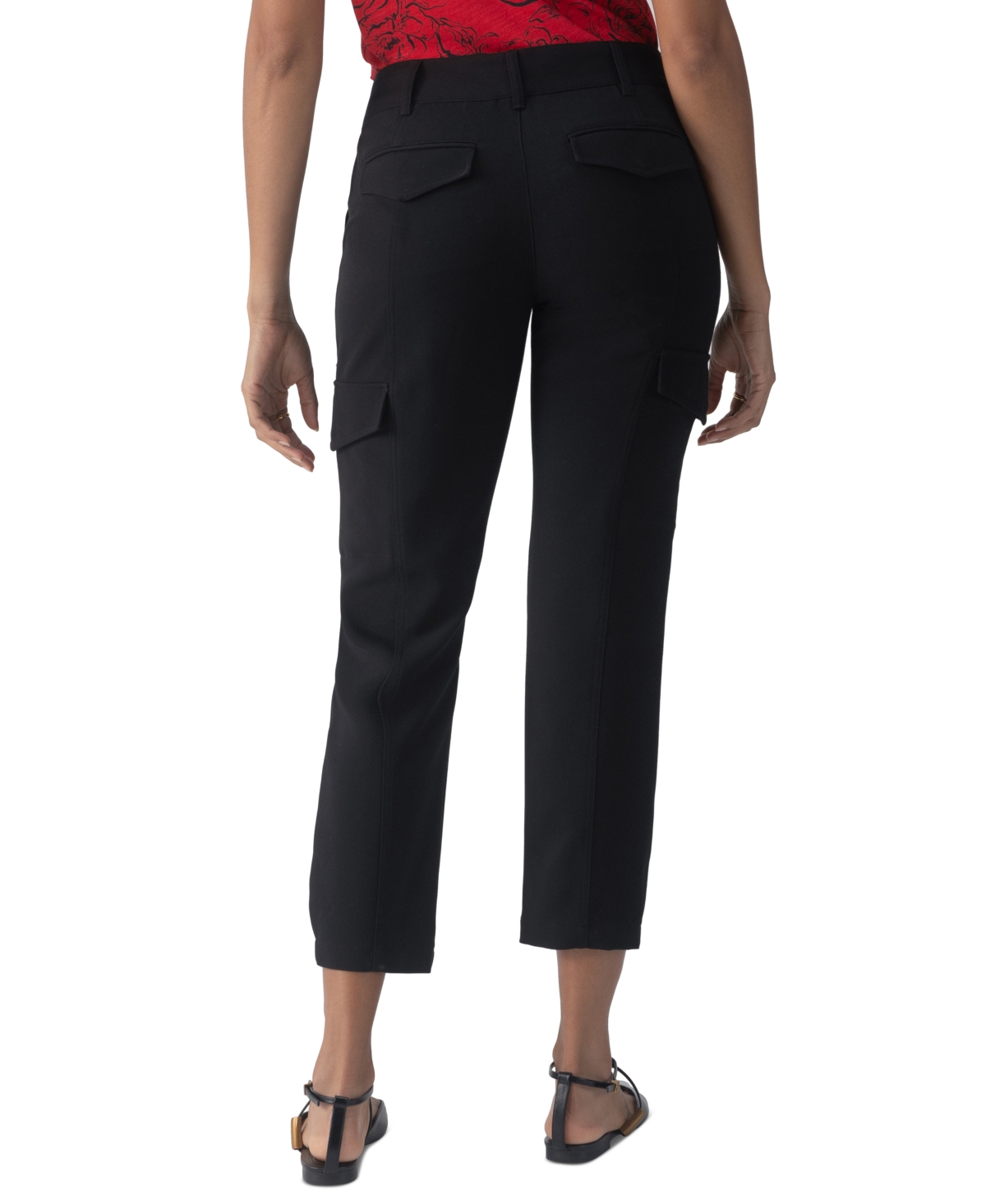 Sanctuary Women's Polished Cropped Cargo Pants