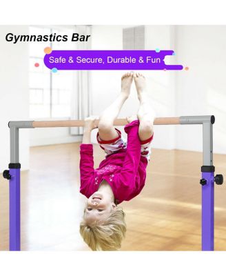 Adjustable Gymnastics Horizontal Bar for Kids