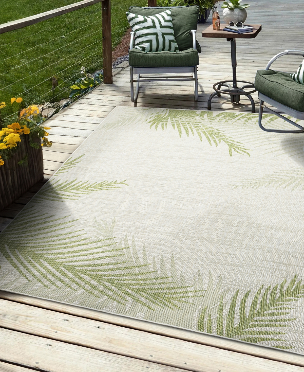 Closeout! Lr Home Nassau NASS81024 Outdoor Area Rug