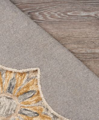 Radiance RDC-092 4' x 4' Round Area Rug