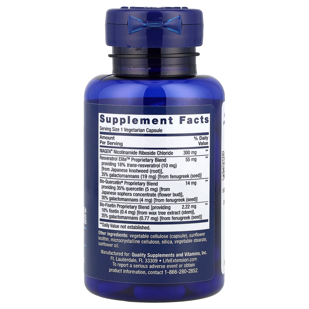 Life Extension Nad+ Cell Regenerator and Resveratrol Elite - Vegetarian Capsules