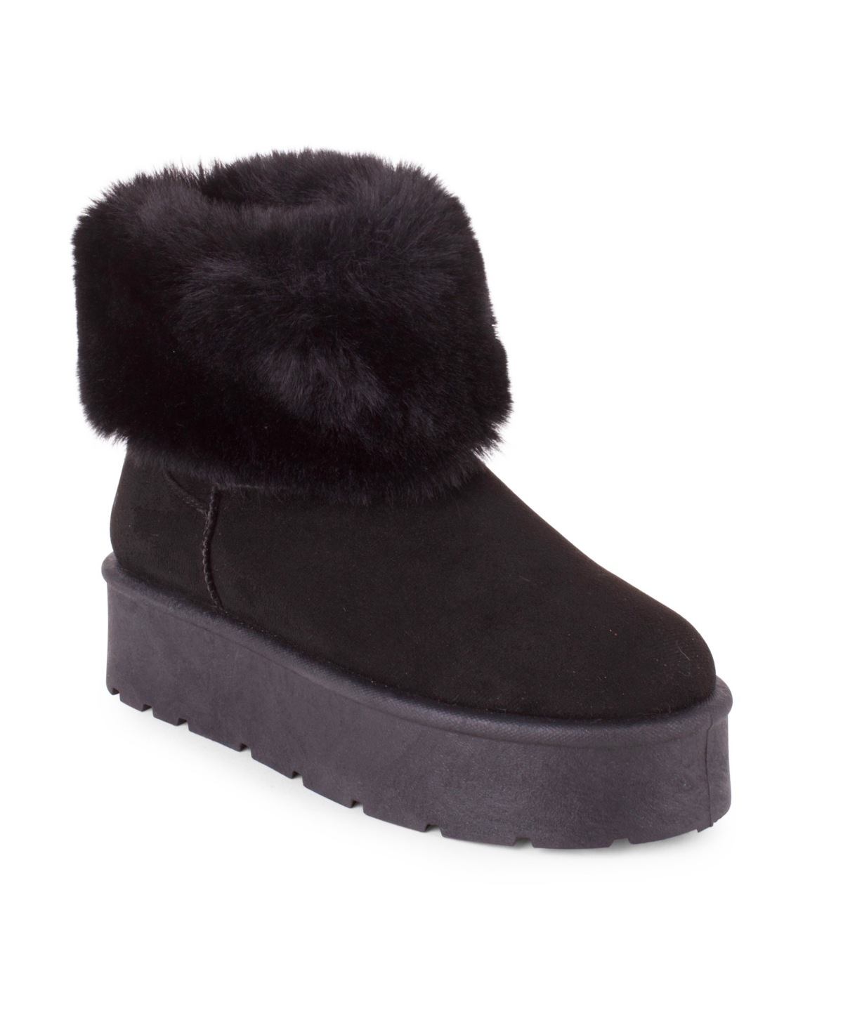 Danskin Women's Donut Slip On Boots In Black