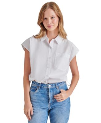 Steve Madden - Women's Nassau Bungee-Hem Top