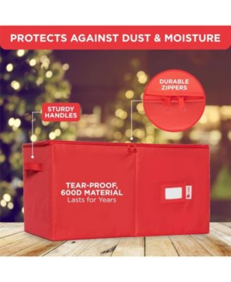 Christmas Ornaments Storage Box to Protect and Store up to 54 -4&amp;quot; Ornaments