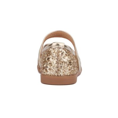 Little Girls Princess Heart Mary Jane Flat