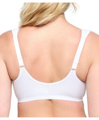 Plus Size Front-Closure Cotton Wonder Underwire Bra #1241