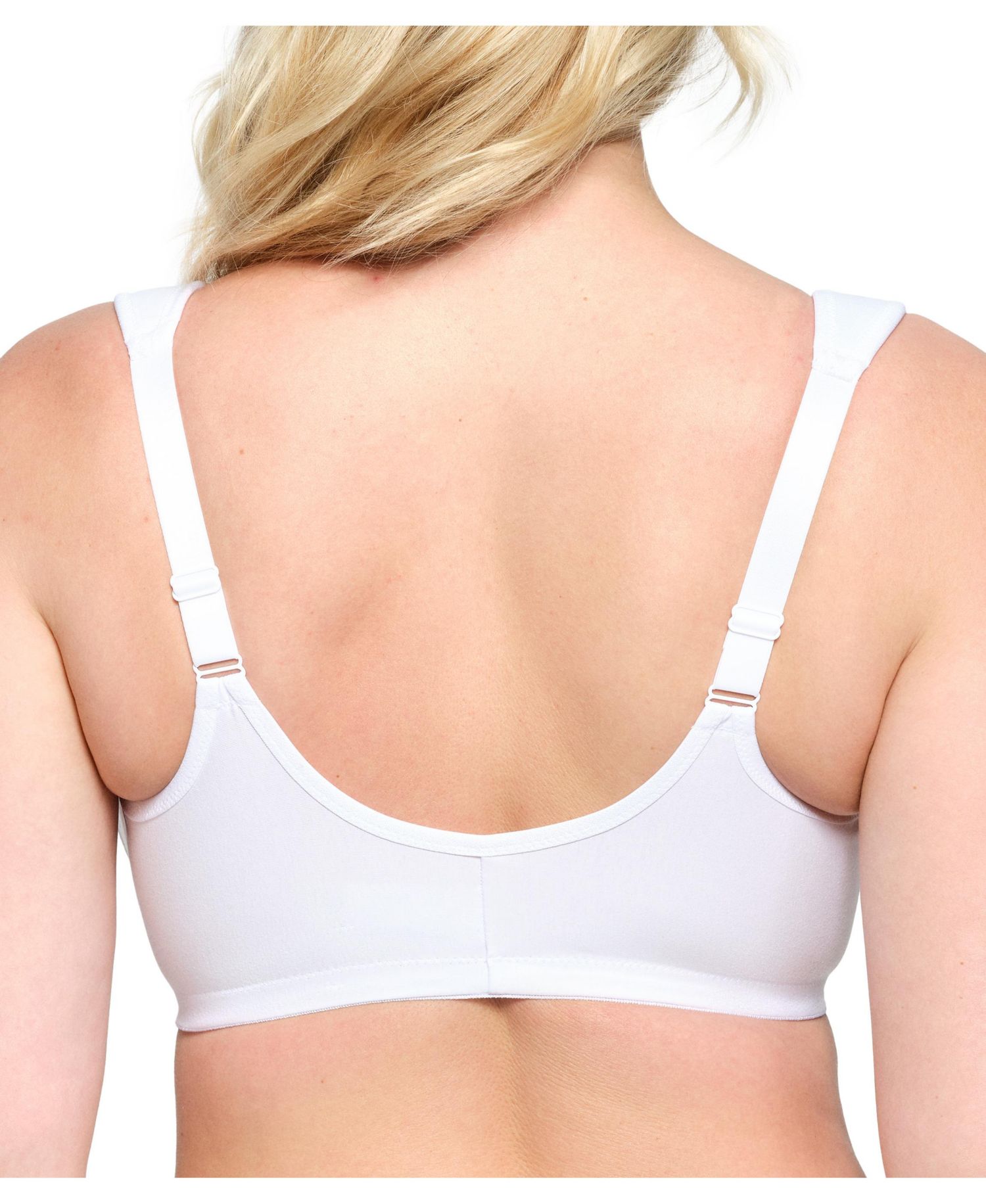 Plus Size Front-Closure Cotton Wonder Underwire Bra #1241