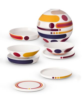 La Boule Miami 7-Piece Dinnerware Set, Service for 2