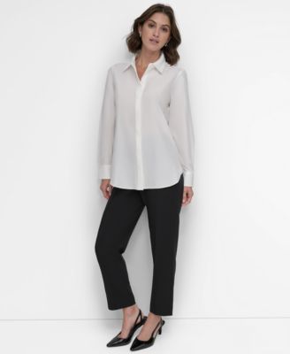 Women's Button-Front Blouse
