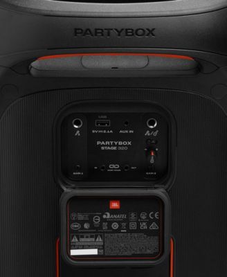 PartyBox Stage 320 Portable Party Speaker with Wheels