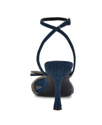 Women's Ivid Square Toe Tapered Heel Dress Sandals