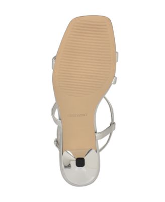 Women's Hanni Strappy Square Toe Kitten Heel Sandals