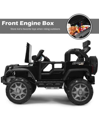 12V 2-Seater Ride-On Truck with Remote Control and Storage Compartment