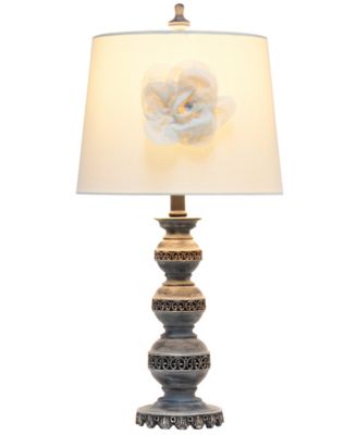 25" Elegant Embellished Table Lamp