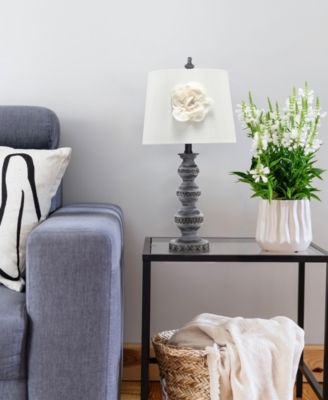 25" Elegant Embellished Table Lamp