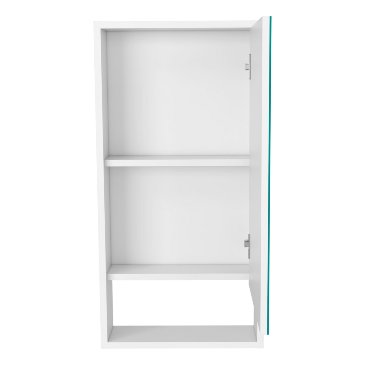 Depot E-Shop Palermo Medicine Single Door Cabinet, Two Interior Shelves, One External Shelf