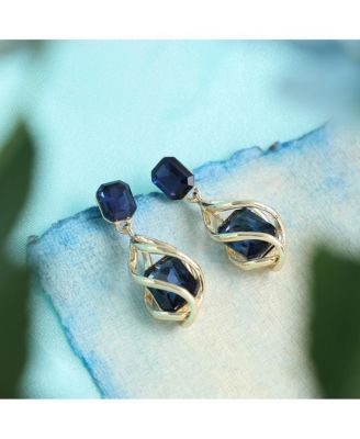 Women's Spiral Drop Earrings