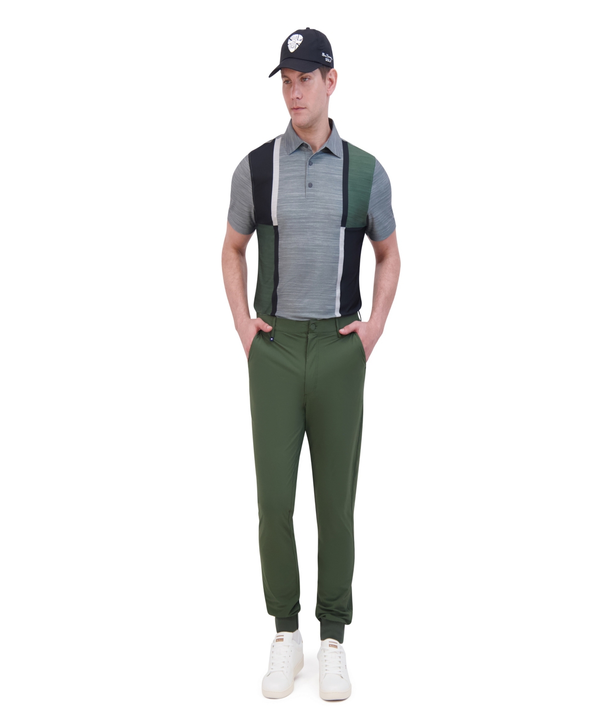 Ben Sherman Men's Sport 4way Stretch Tech Jogger Pants In Navy