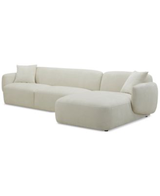 CLOSEOUT! Gaelynn 2-Pc. Fabric Sectional, Created for Macy's