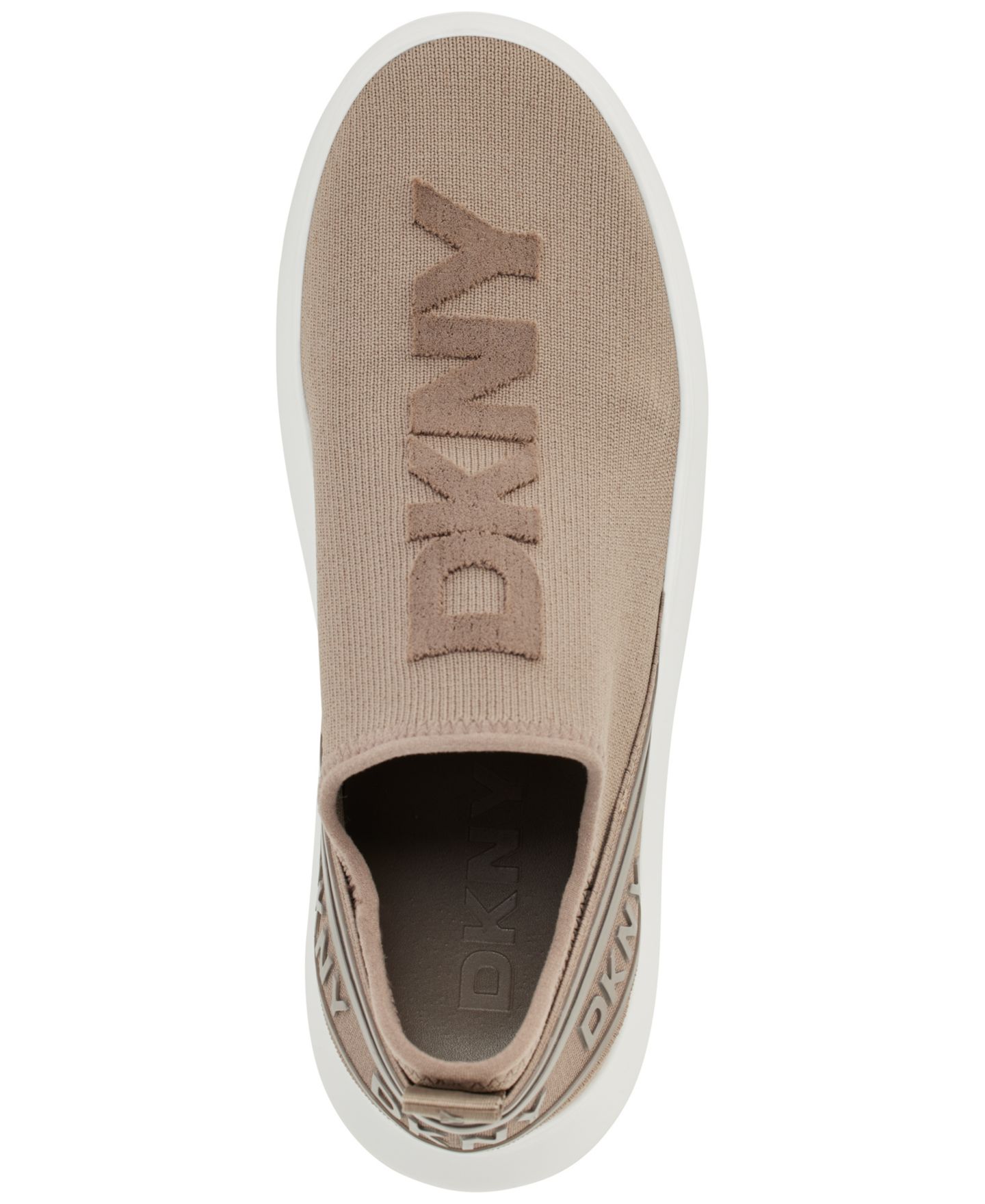 Женские кроссовки DKNY Jonas Slip On, цвет: Пепельный — фото 4