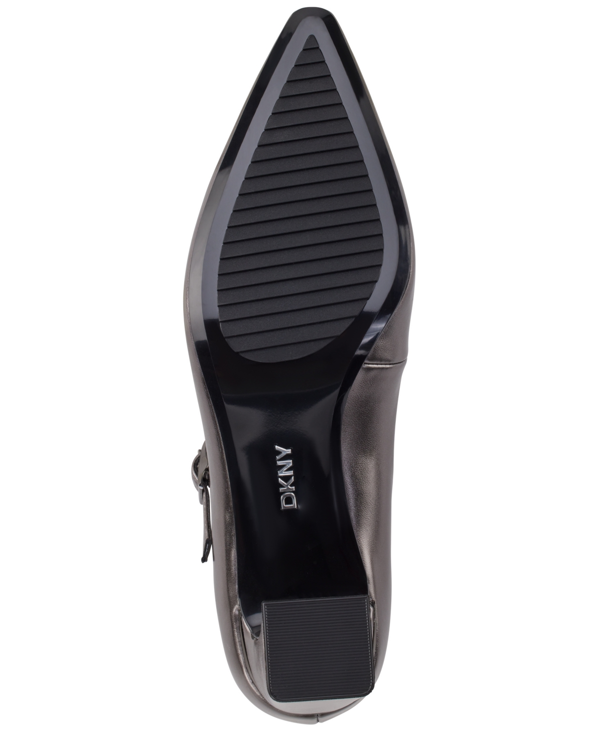 Dkny Samira Pointed Toe Mary Jane Pump In Graphite