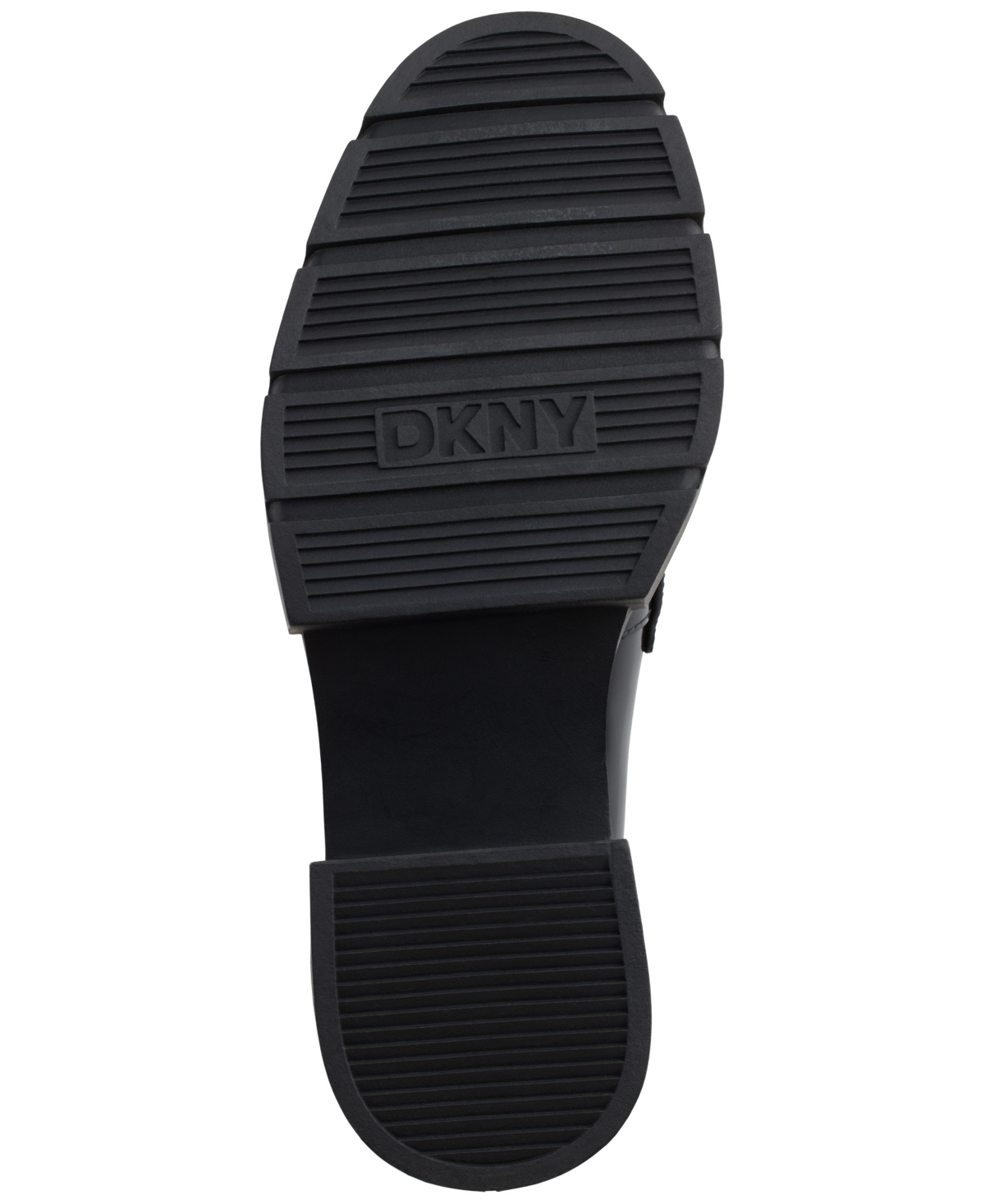 Dkny Texas Platform Bit Loafer In Black