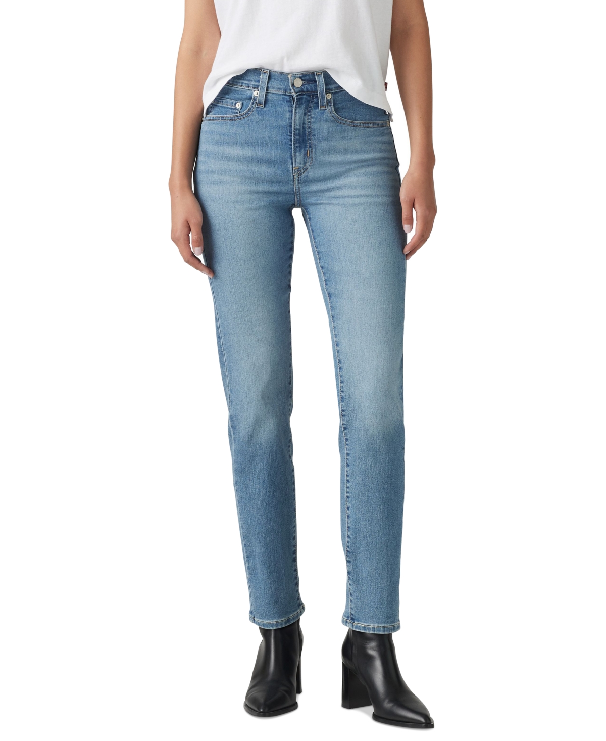 Levi's Plus Size 724 High-rise Straight Jeans In Eternal Indigo Mid