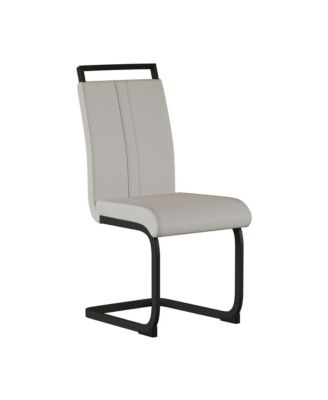 Streamdale Modern Faux Leather Upholstered Dining Chairs (Set of 4)