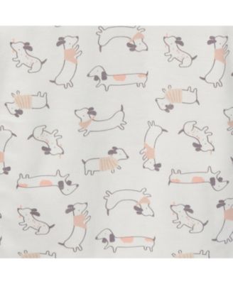 Baby Girls Top and Shorts Pajama Sets, 4-Piece, Ballet Slippers