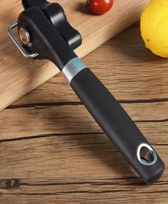 Manual Can Opener Safe Smooth Edge Stainless Steel