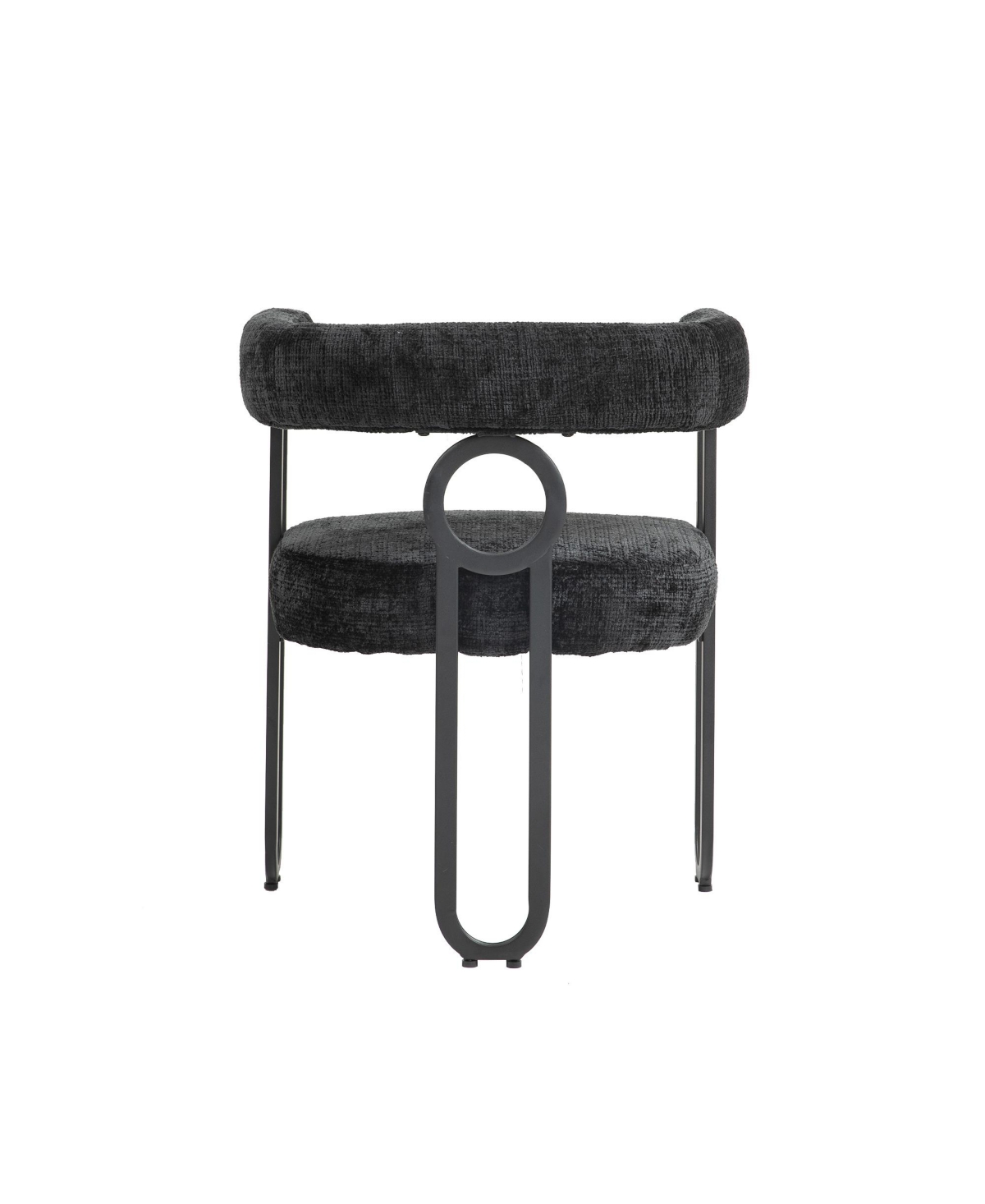 Streamdale Furniture Contemporary Designed Velvet Fabric Upholstered Accent/Dining Chair/Barrel Side Chairs Kitchen Armchair for Living Room set of 2