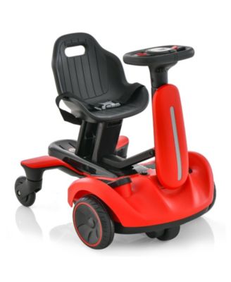 6V Kids Ride on Drift Car with 360° Spin and 2 Adjustable Heights
