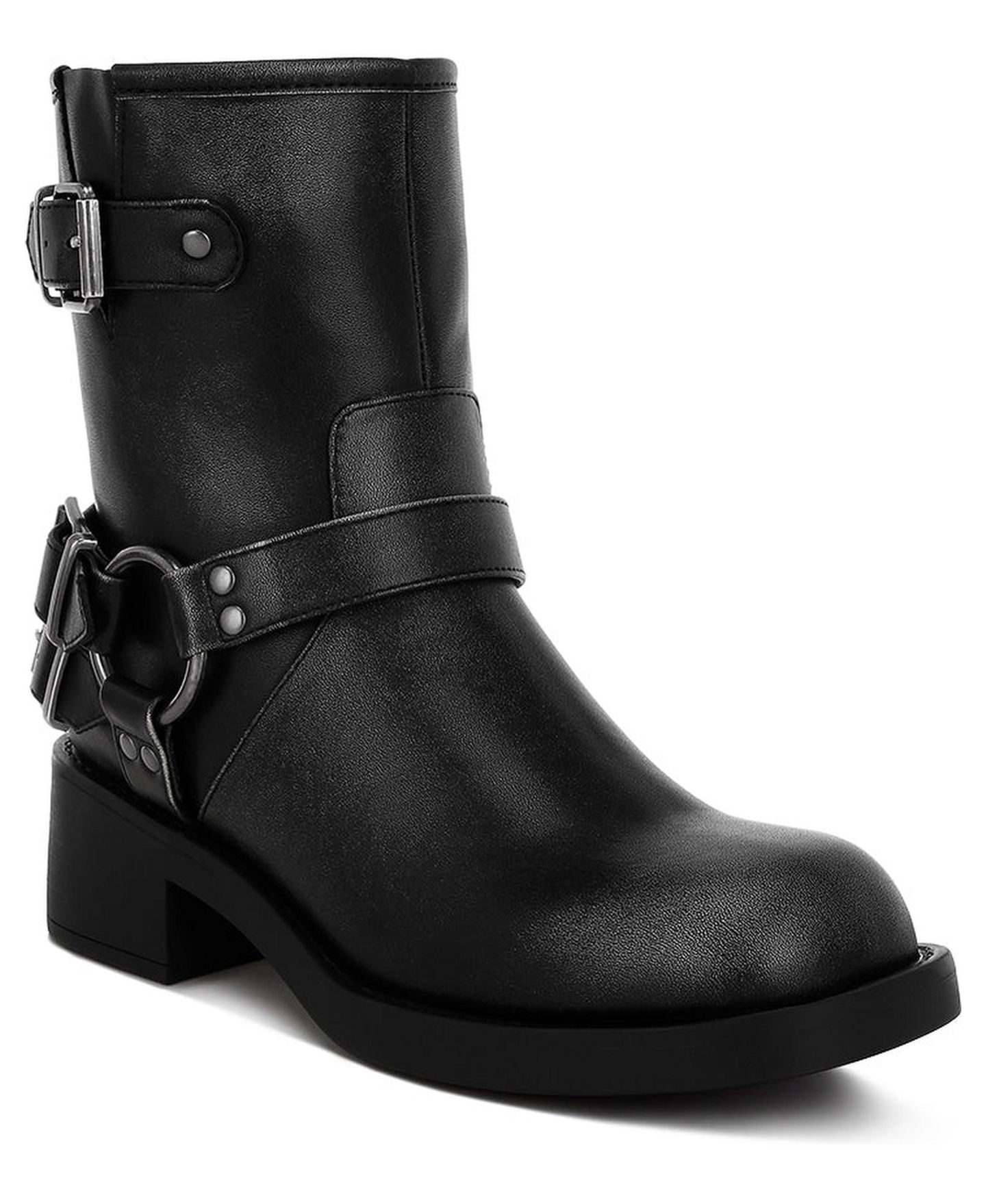 Женские ботинки London Rag Caribou Harness Detail Biker, цвет: Чёрный — фото 1
